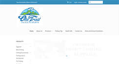 Desktop Screenshot of oldtrailsports.com